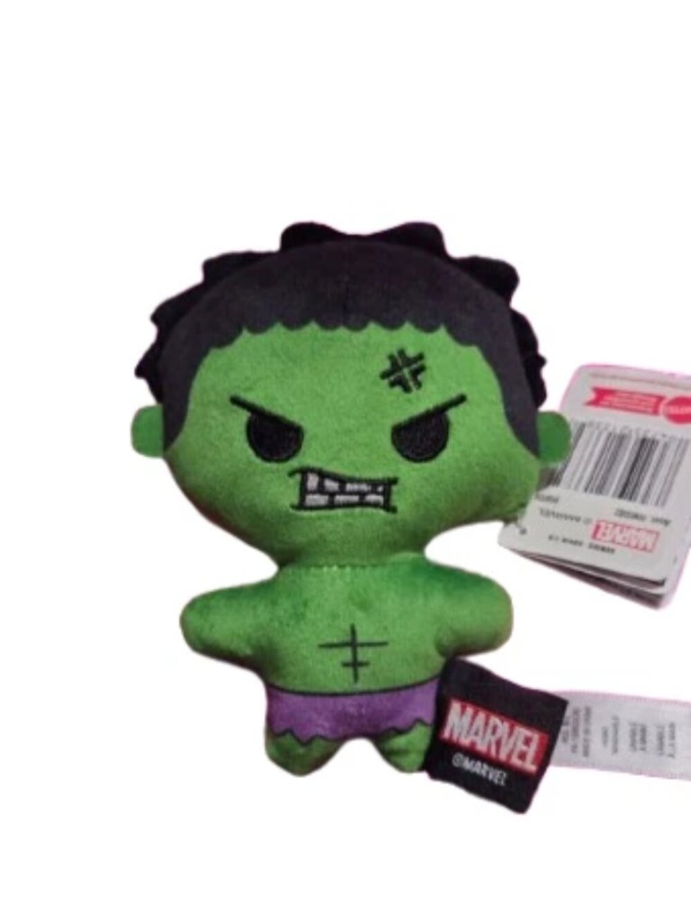 Mattel Marvel Incredible Hulk 4" Plush Toy New with Tags